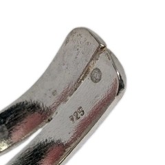 Vintage Taxco Mexico Sterling Silver Abalone Cuff 39g