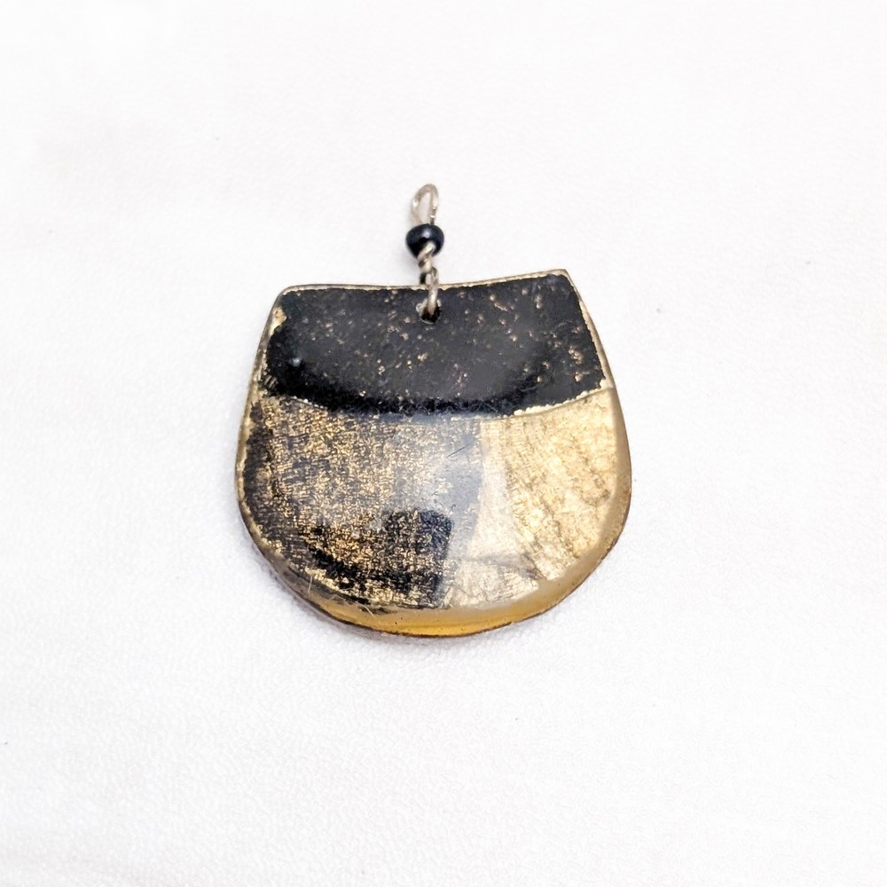 Vintage Pendant Unusual Design and Material – No Chain Included