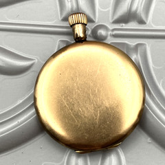 Antique Victorian Daggett Clap D&C Gold Filled Photo Locket