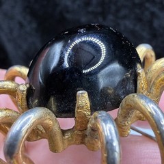 Vintage Insect Brooch Abstract LARGE Gold Tone READ