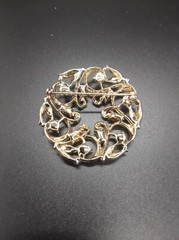 Lot of 3 Glamorous Vintage 1950’s – 1970’s Brooches Pins – Coventry & Unbranded