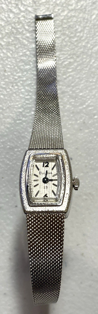 Vintage Bulova 23 Women’s Watch (Parts) 10kt RGP Bezel 1/20 Gold Filled Bracelet