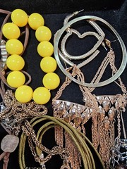 Vintage To Now Gorgeous Boho Mixed Jewelry Lot As Pictured