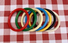 Vintage Mid Century Bangle Bracelets Lot Of 7