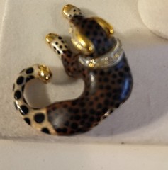 Vintage 925 Silver 14 K Gold 1/20