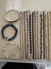 Sterling silver 925 Heavy Large Vintage 160pc Jewelry Lot 1559.6grams Not Scrap