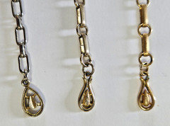 Coro Vintage Chunky Goldtone Necklaces. 2 Signed, 1 has Coro Dangle. Classy Chic