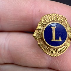Vintage Lions Pin