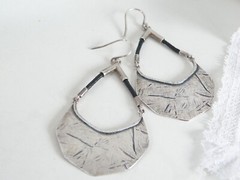 Silpada Sterling Silver 925 Statement Large Drop Dangle Earrings