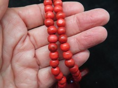 Vintage Contemporary Red Oversize Statement Necklace