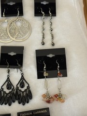 Vintage Costume Jewelry Lot of 25 Pairs of Earrings