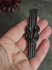 Vintage Brooch Pin Lot Of 10 Mixed Materials Unique