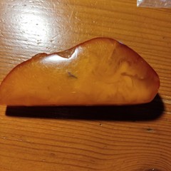 NATURAL OLD ANTIQUE BALTIC AMBER stone 16.5 gr