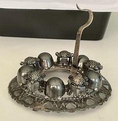 Antique Sterling Silver Latvian Sakta Brooch Pin signed J. Betins Riga, Latvia