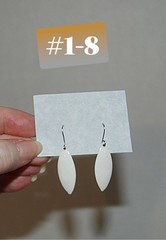 Vintage Retro Ear Rings, 1970s, 1980s 1990s, GROUP 1, priced per or the lot