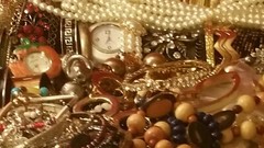 Vintage Estate Costume Jewelry Lots Wear Repair Craft 7-pc