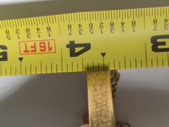 Vtg NASSAU enamel Letters Etched Art Deco Bracelet Vtg Hinged Bahamas Women’s