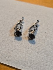 Sterling Silver Trumpet Horn Charm Pendant Lot Of 2 Charms