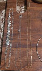 Large Varied Costume And Silver Jelwery Lot Of 33 Peices