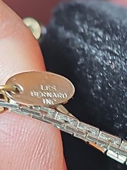 Vintage Les Bernard Inc 30” Necklace Long