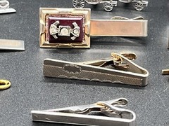45+ Lot Vintage Cufflinks Tie Bars Tac MORE Swank Hickok Shields Sarah Coventry+
