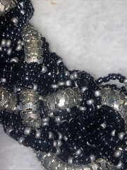 Vintage Beaded Estate Necklace 15” Good Condition See Photos for Details