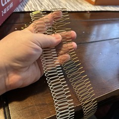 Vintage 1950s Expandable Chignon Hair Bun Cage Gold Tone, Prong Set Rhinestones