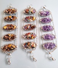 Wholesale Job Lot: 312pc Handcrafted Brazilian Gemstone Jewelry Lot Business