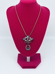 VTG DeCurtis 12k Filled Necklace/Brooch