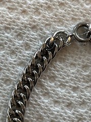 vrg sterling silver charm bracelet No Charms On It