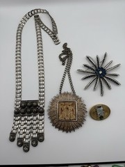Lot of Vintage Jewelry Some Signed Weisner Marena Edlee Razza? Some TLC