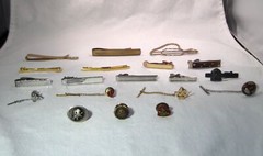 Vintage Tie Clip Tacks – Lot of 19 – K1507