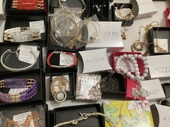 Vintage AVON Jewelry Lot In Original Boxes 39 pieces 3#8 ozs 2014 -2022