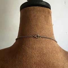 Vintage Silver Tone Etched Starburst Oval Locket Necklace 24 Inch Cottagecore