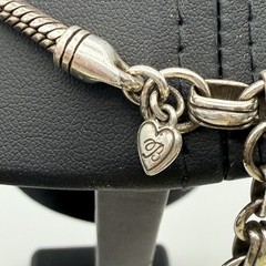 Vintage Brighton “Tribeca” Scrollwork Bar Link Choker Necklace