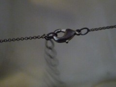 GRANDMA CHARM HOLDER w 7 SHOE CHARMS W CHAIN NECKLACE #7/18V