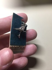 Vintage 1960s Griffith Sterling 3D Road Runner Charm NOS