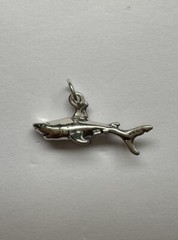 Shube’s Dakota West Sterling Silver Great White Shark 🦈 Charm 1.50g