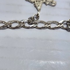 Vintage 925 Sterling Silver Grandma Charm Bracelet Italy 6 Charms 20 Grams