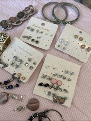 Mixed Lot Jewelry… Earrings … Bracelets