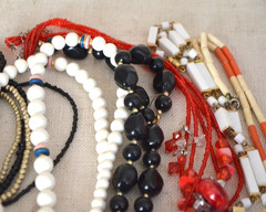 Vintage Necklace Lot, 6 Piece, Beaded, Pendant, Fashion Jewelry Collection