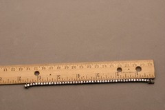 Vintage Sterling Silver 925 CZ Tennis Link Bracelet 6 1/2″ long 10.96 grams