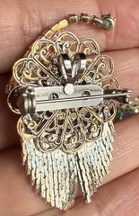 Vtg Christmas Brooch 1 Eisenberg Ice Earings 2 Trees 5 Unsigned