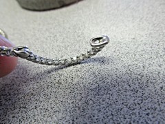 1.35 ctw VS1- VS2-G/H Diamond Hoop Earrings 14k White Gold 1 inch Make Offer