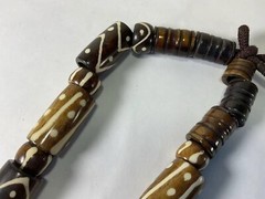 VV17 Vinntage Antique Very Beautiful Necklace Made with Inlay Technique