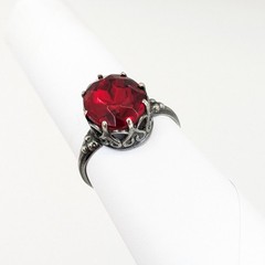 Vintage Luxury Soviet RING Silver⭐875 stamp Star USSR -size: 8US (18.5mm) UA #97