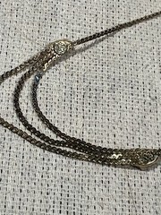 Vintage Opal Necklace 1/20 14K Gold Filled Mode Art Serpentine Chain 16″