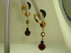 5 PAIR VINTAGE 1970-80’S ERA EARRINGS! ESTATE FIND!