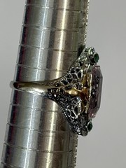 Antique 1920’s-1930’s Ladies 14K White Gold Art Deco Beautiful Filigree Ring-Sz6