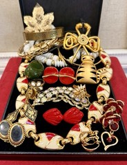 Vintage Estate Costume Jewelry Lot! MONET, NAPIER and more!